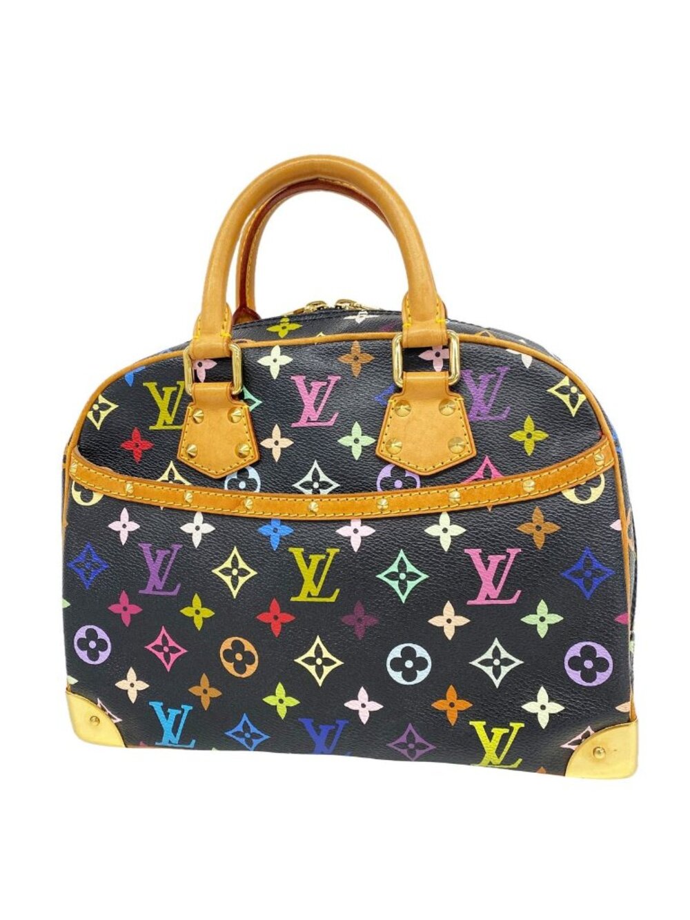 Louis Vuitton Handbag Monogram Multicolor Trouville Noir